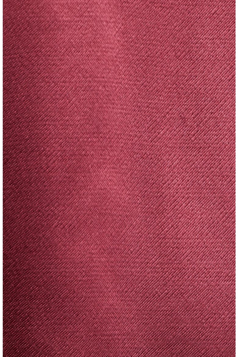 Leah Satin Crepe Halter Top, Alternate, color, GARNET