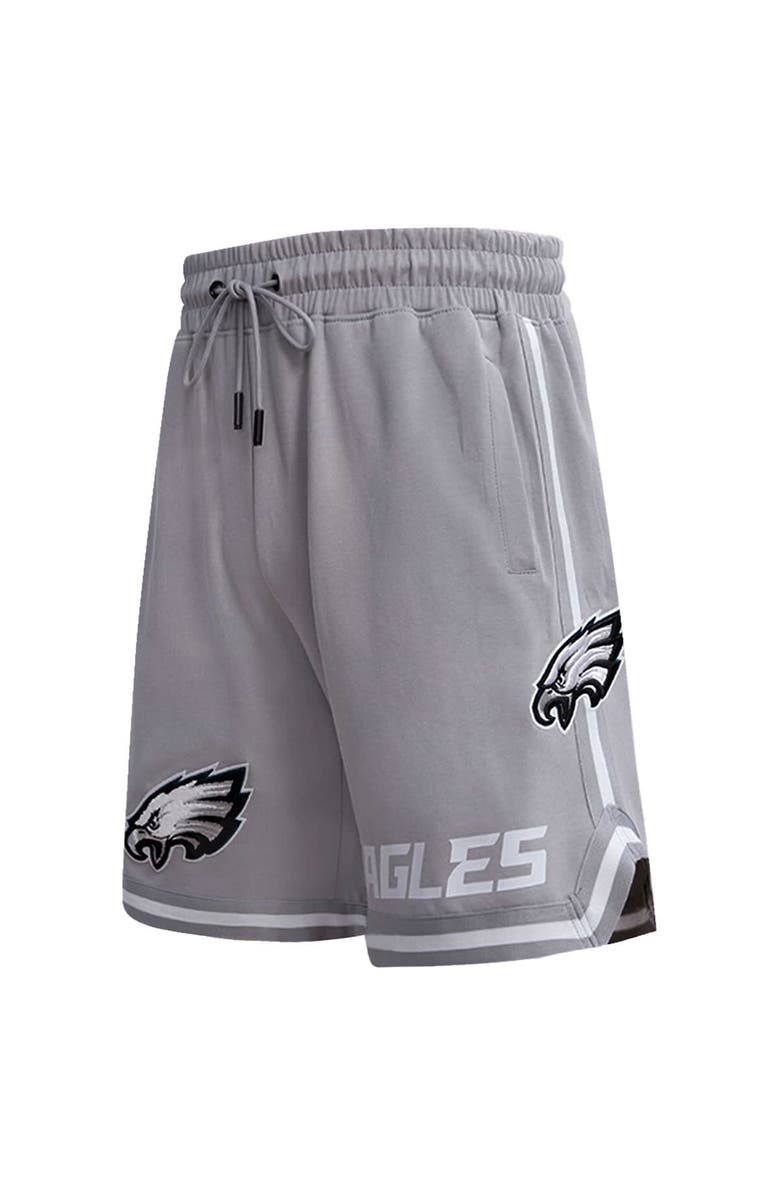 PRO STANDARD Men's Pro Standard Gray Philadelphia Eagles Classic Chenille Shorts, Alternate, color,