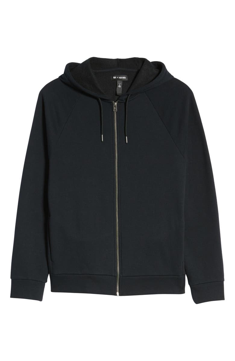 BP. x Alex Costa Compact Fleece Zip Hoodie, Alternate, color, 