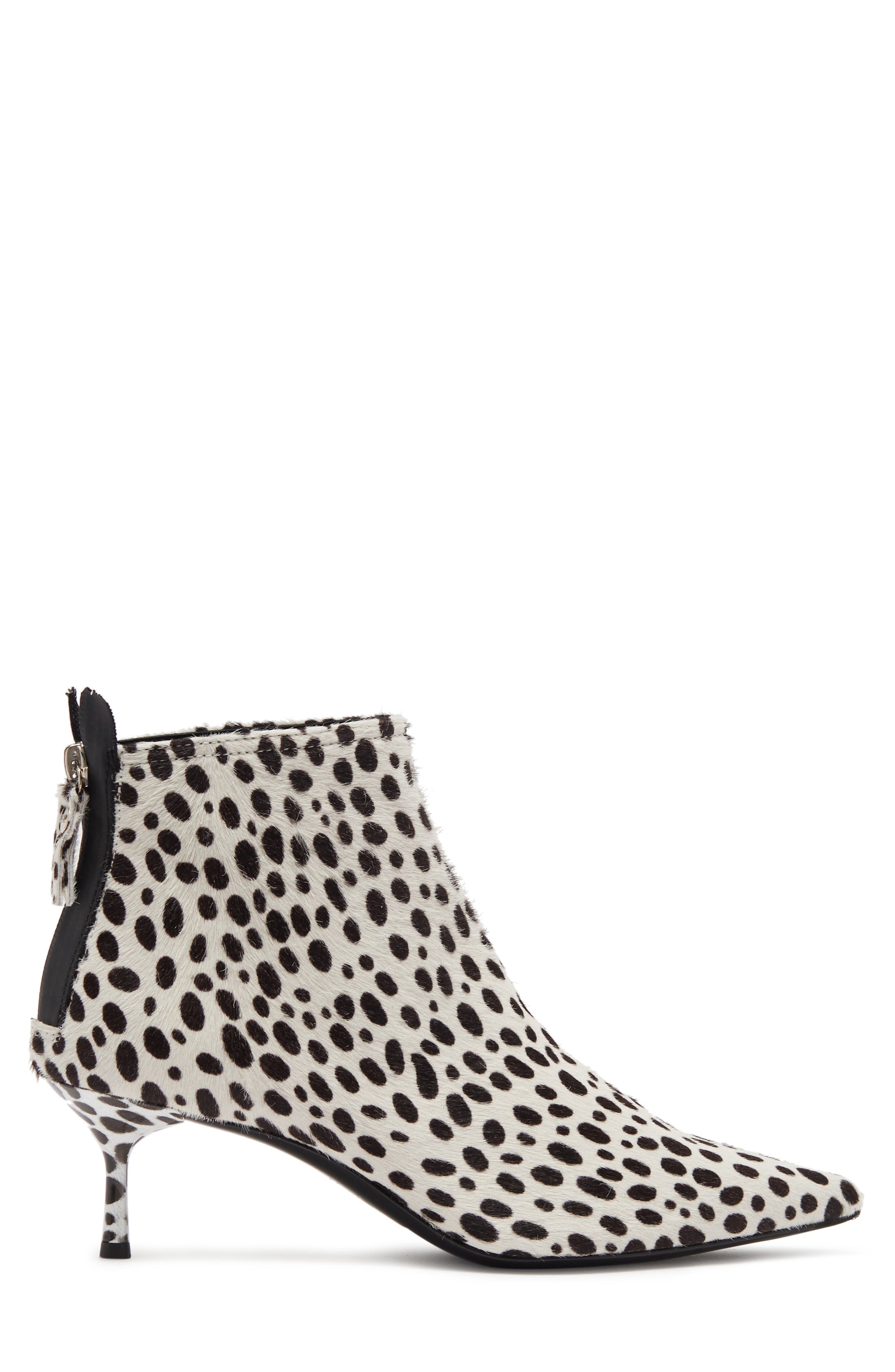 AGL Calf Hair Animal Print Bootie, Alternate, color, 