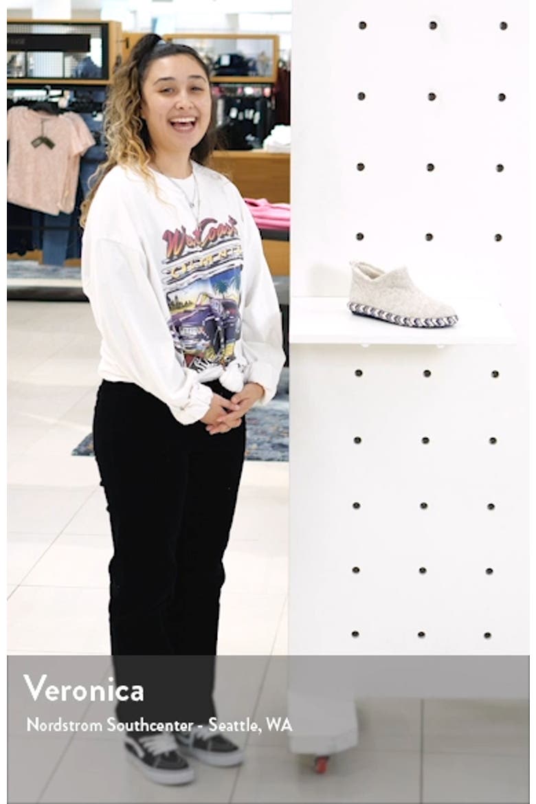 Maia Faux Fur Lined Scuff Slipper video