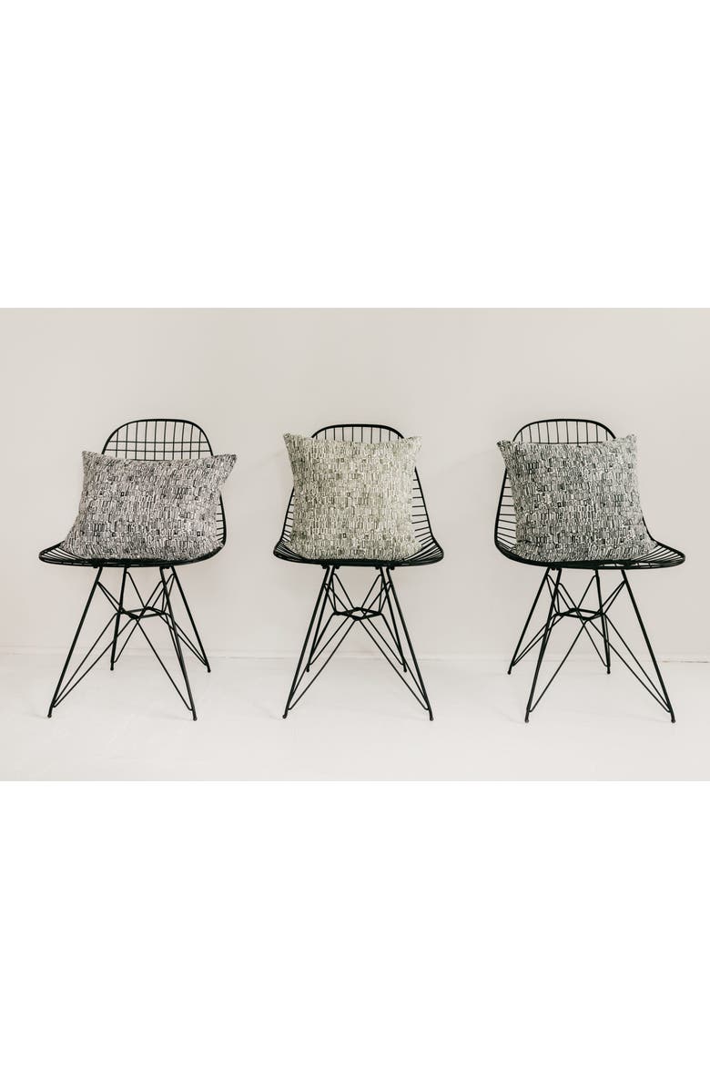 at300nelson Leucadia in Eleuthera 24" x 24" Pillow, Alternate, color, Beige