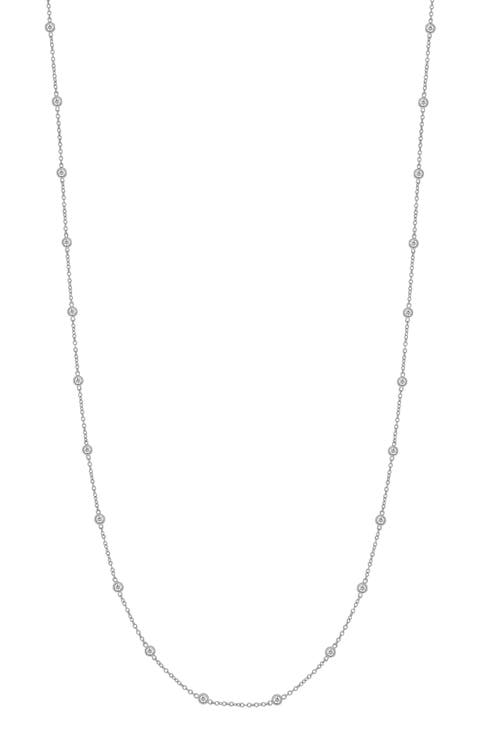 Rita Diamond Station Long Necklace (Nordstrom Exclusive)