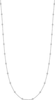 Bony Levy Rita Diamond Station Long Necklace (Nordstrom Exclusive)