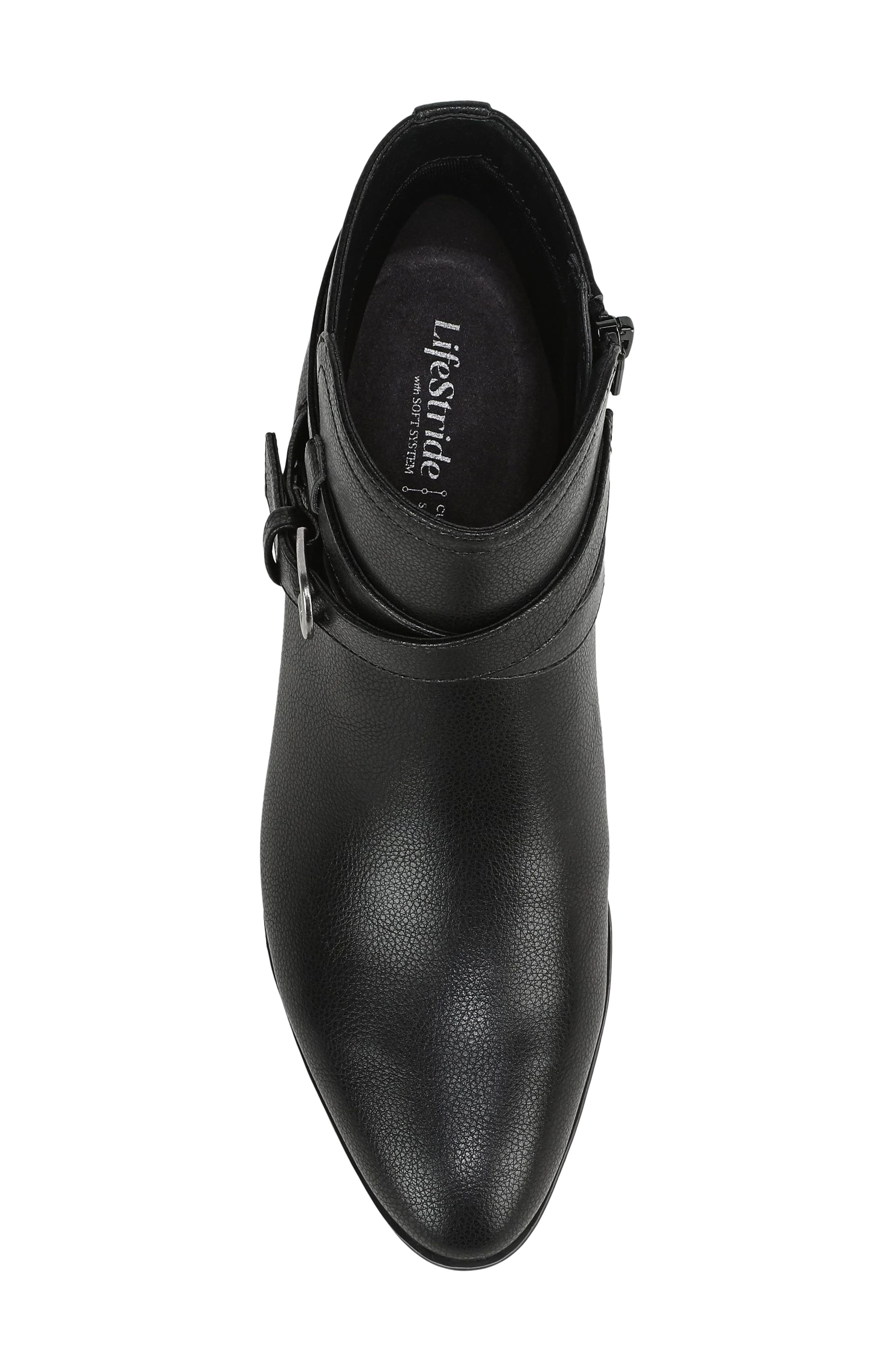 Oaklyn Ankle Bootie, Alternate, color, BLACK