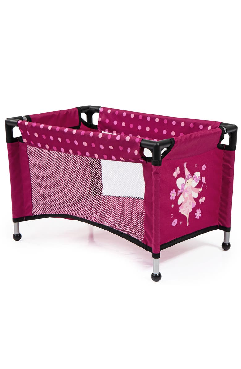 Bayer Design Xeo Mega Doll Set 10 Piece Pram, Bed, Handbag and More, Alternate, color, Multicolored