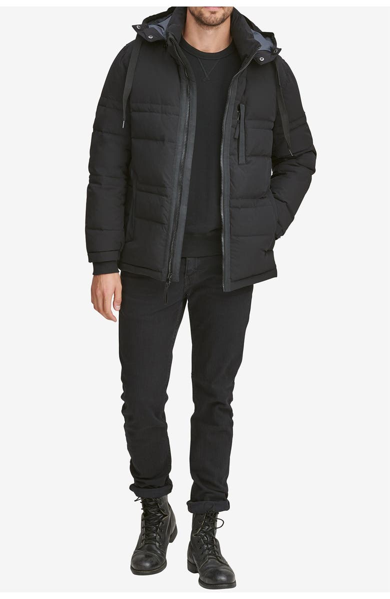 Andrew Marc Huxley Removable Hood Jacket, Main, color, 
