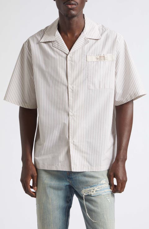 SPIRIT POPL STRIPE PKT SHIRT