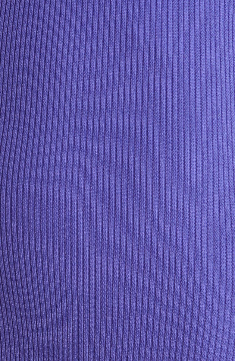 Rails Syd Rib Cutout Midi Sweater Tank Dress, Alternate, color, Purple