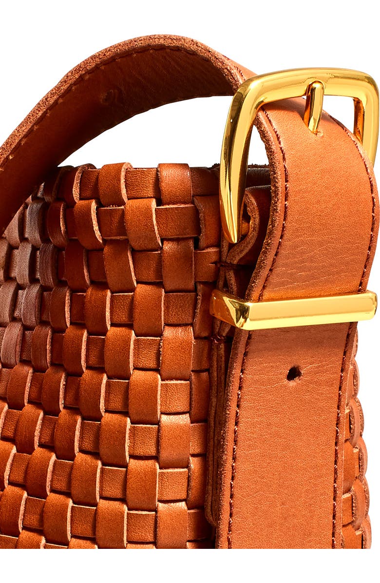 Madewell The Mini Essential Leather Bucket Bag, Alternate, color,