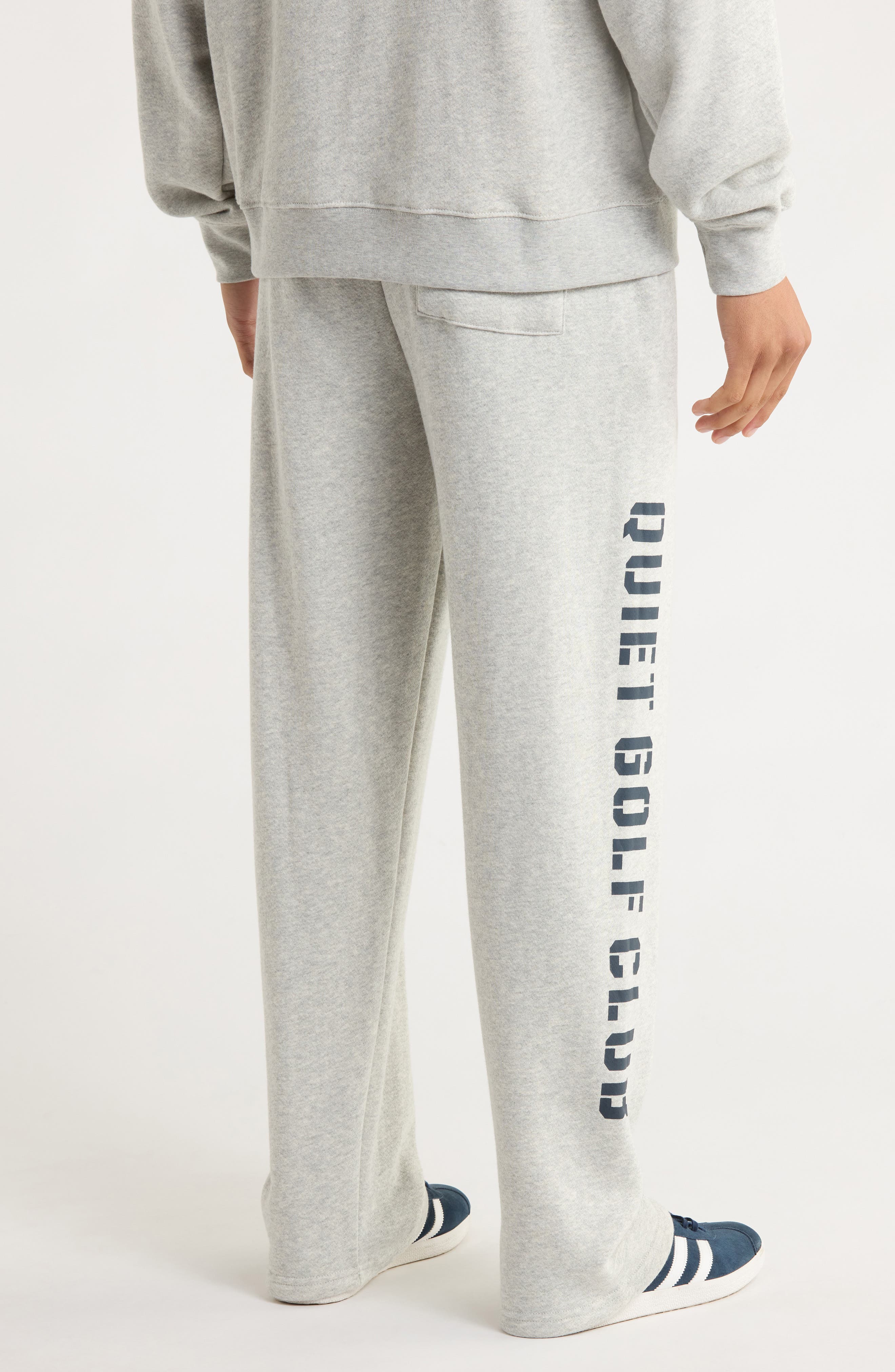 Stencil Logo Cotton Sweatpants - image 2