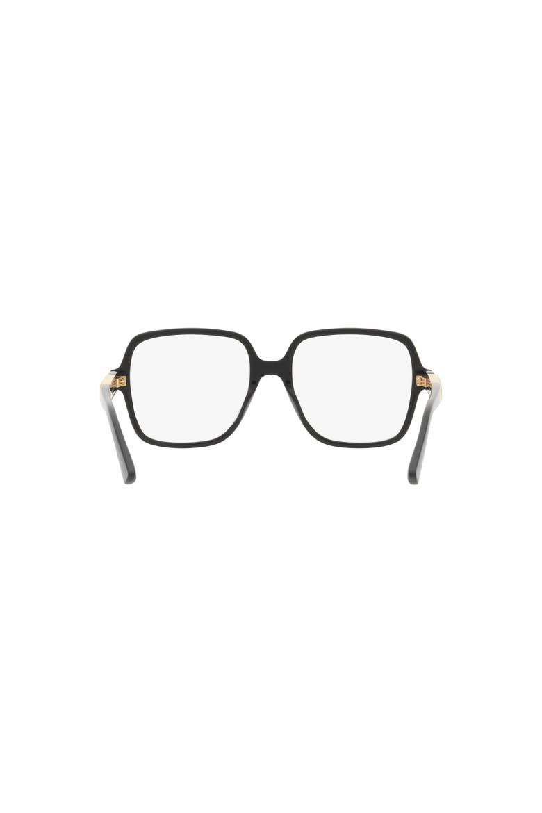 56mm Rectangle optical glasses, Alternate, color, Black