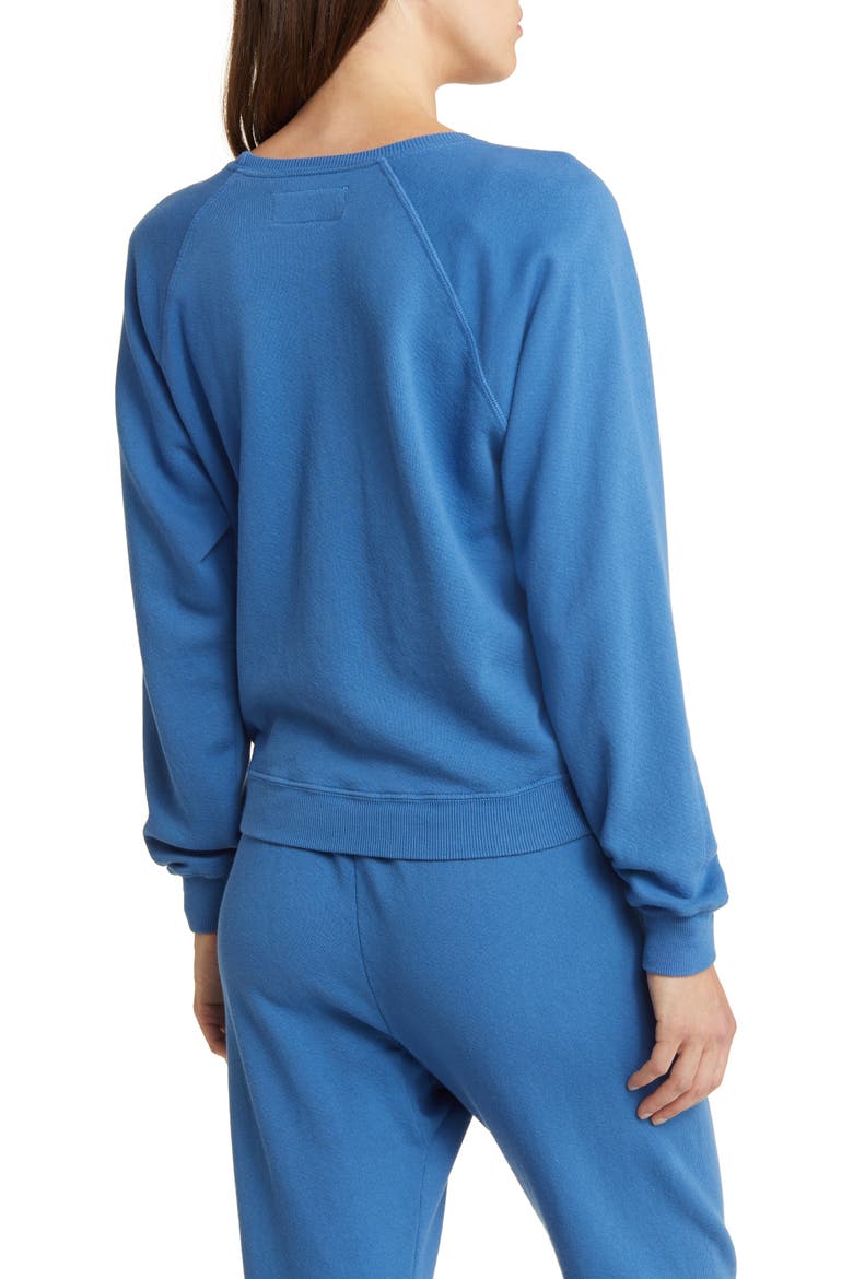 The Shrunken Sweatshirt, Alternate, color, GLACIER BLUE