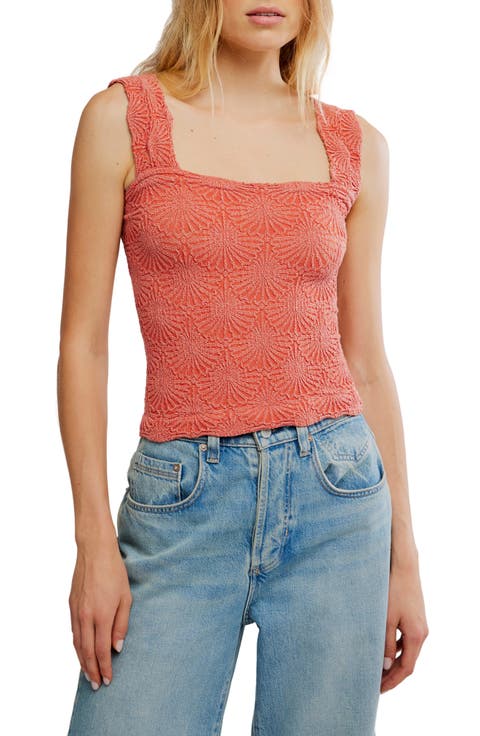 Love Letter Floral Knit Camisole