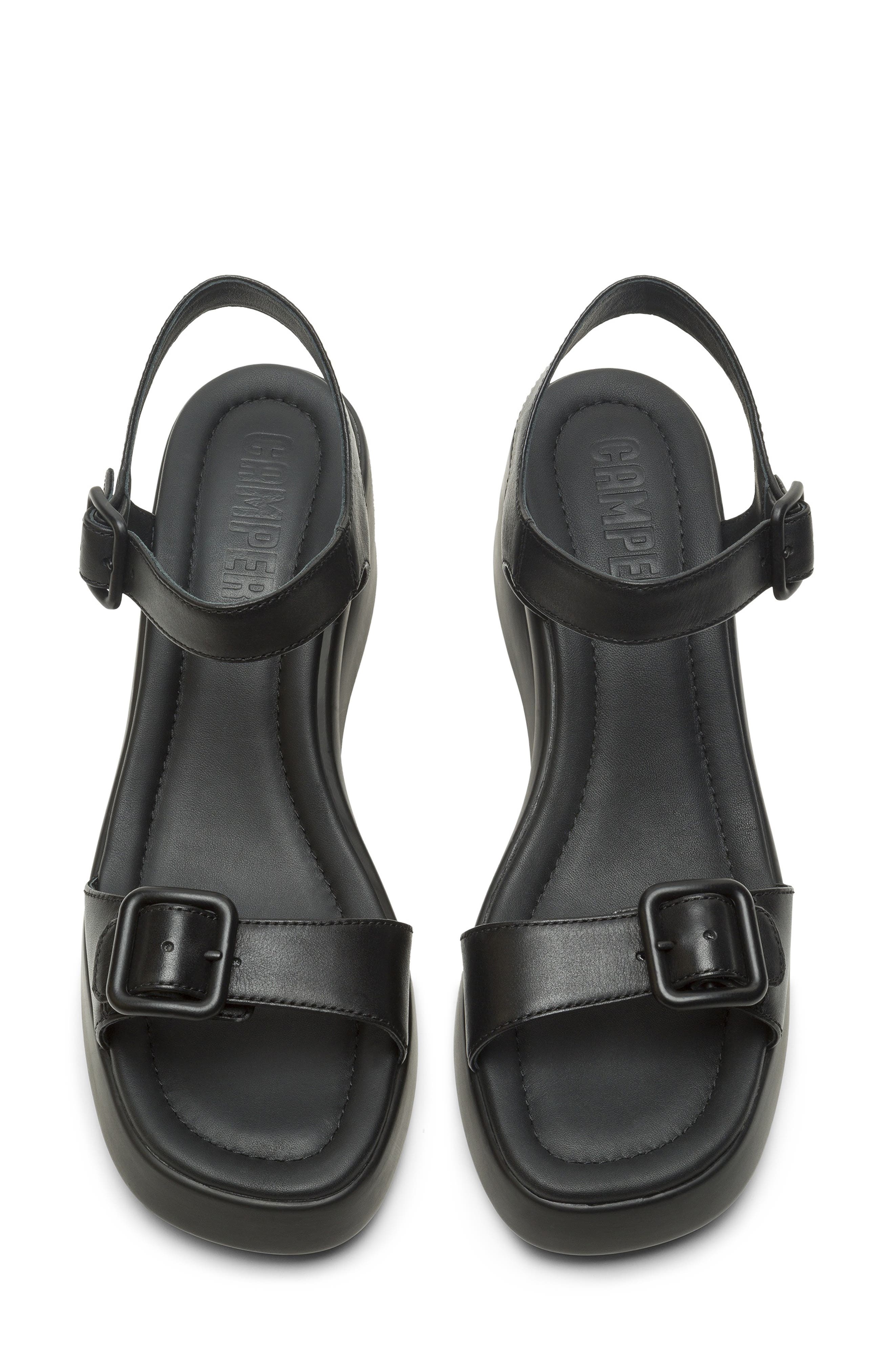 Camper Kaah Platform Wedge Sandal, Alternate, color, 