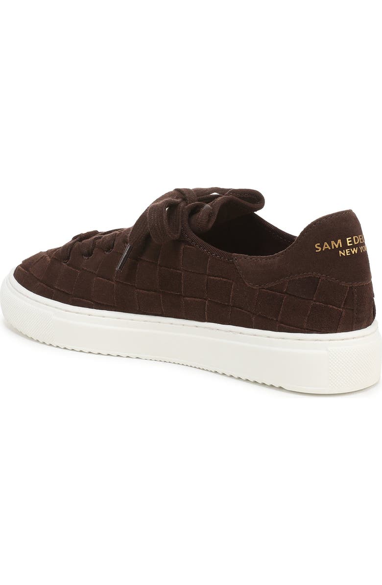 Sam Edelman Poppy Woven Sneaker, Alternate, color, Cafe Noir