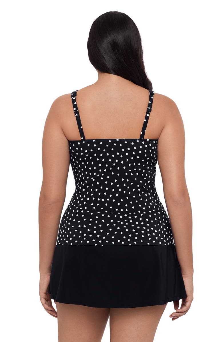 Trimshaper Ava Underwire Tankini Swimsuit Top, Alternate, color, Sea Stones