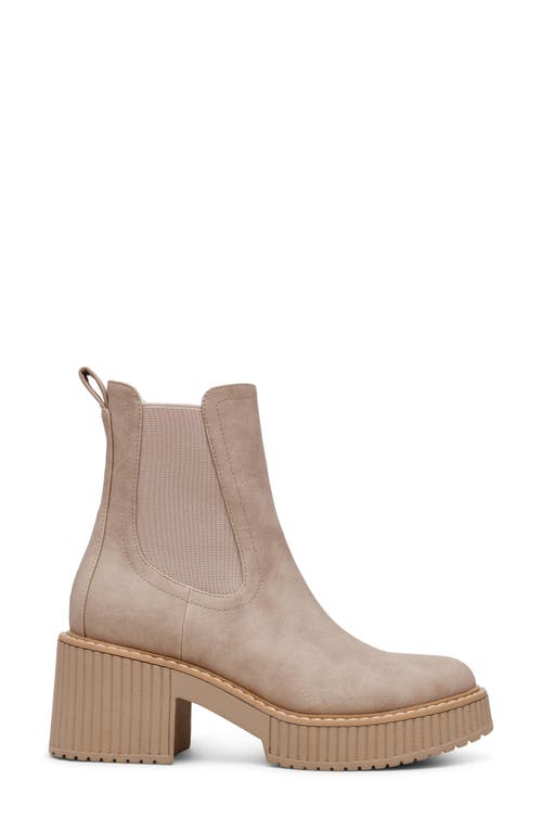 Dolce Vita Dv By Darcel Platform Chelsea Boot In Neutral