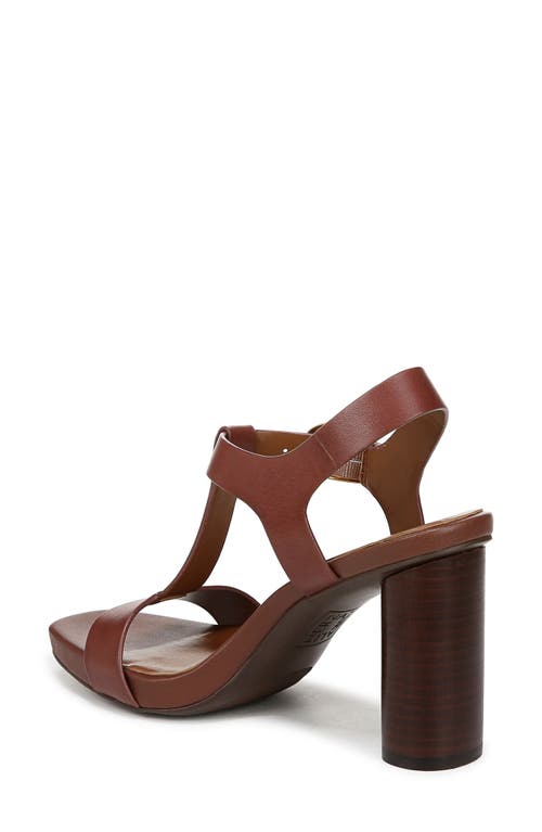 Naturalizer Jordis T-strap Sandal In Cappuccino Brown