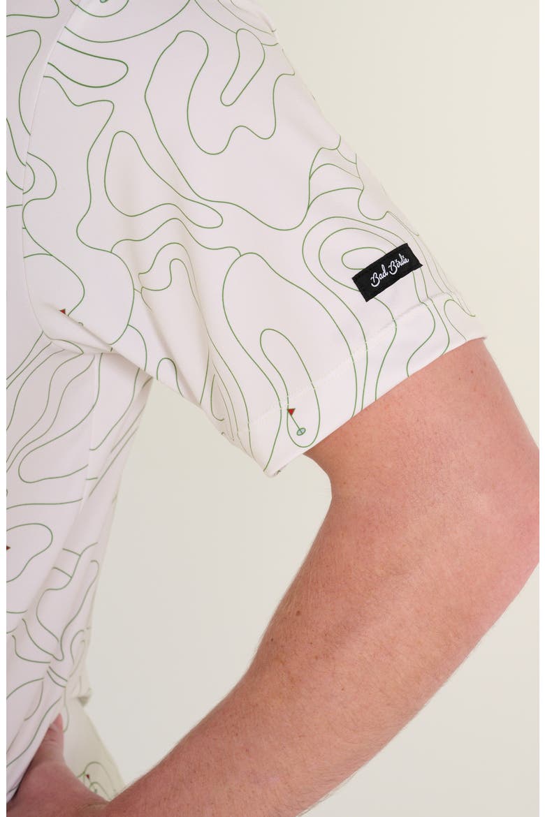 Core Topographic Print Performance Golf Polo, Alternate, color, TOPO WHITE ONYX