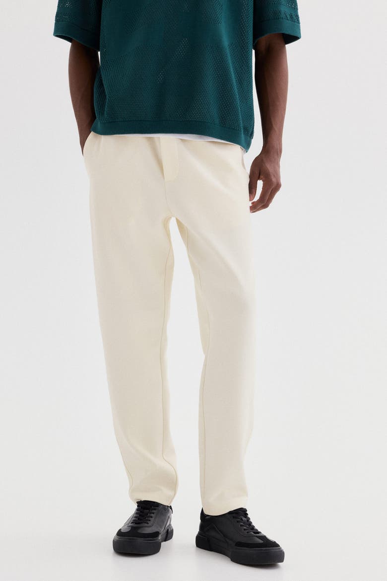 Regular Fit Joggers, Alternate, color, Cream