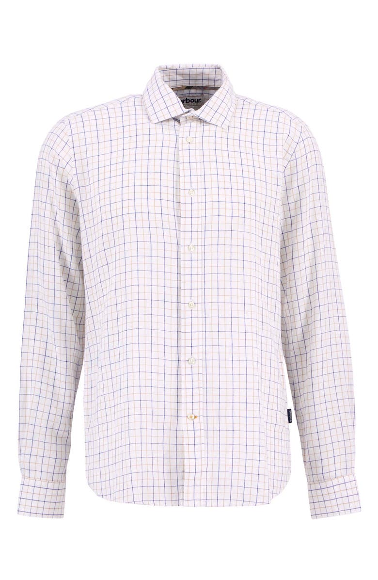 Barbour Belleview Tattersall Button-Up Shirt, Alternate, color, White
