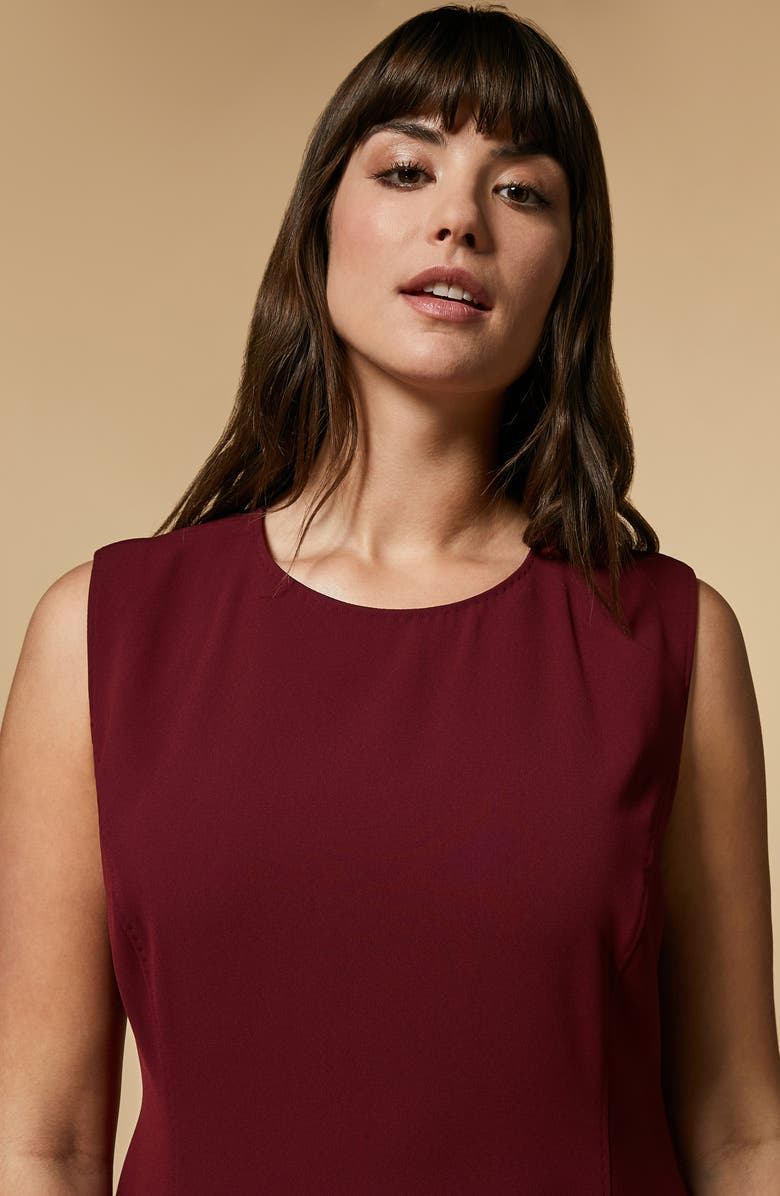 Marina Rinaldi Flared Sheath Dress, Alternate, color,