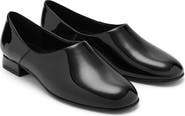 MANGO Patent Faux Leather Flat