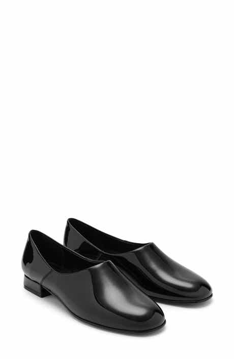 Patent Faux Leather Flat