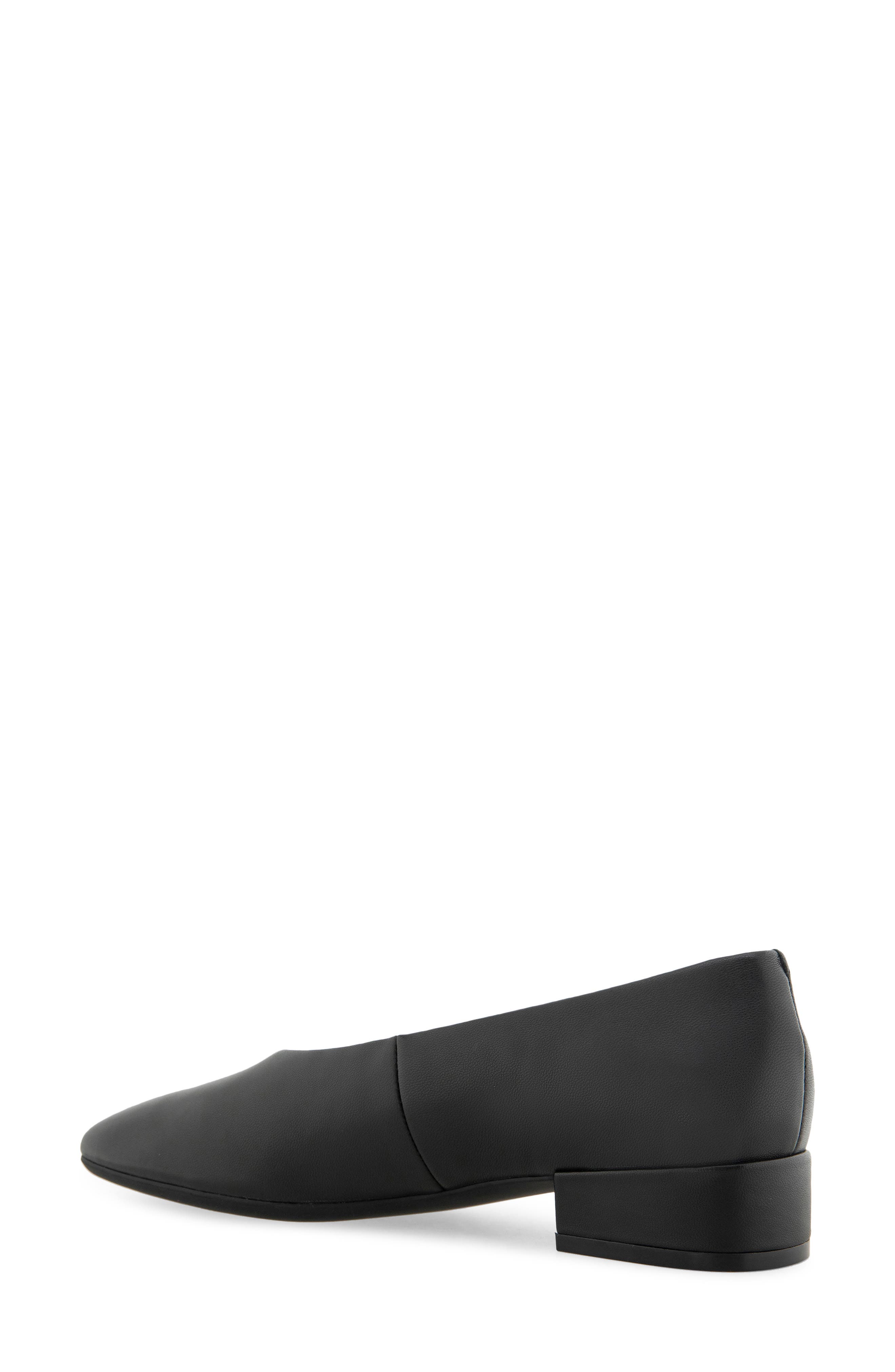 Aerosoles Nannie Square Toe Pump, Alternate, color, Black Leather