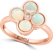 EFFY Diamond & Ethiopian Opal Ring