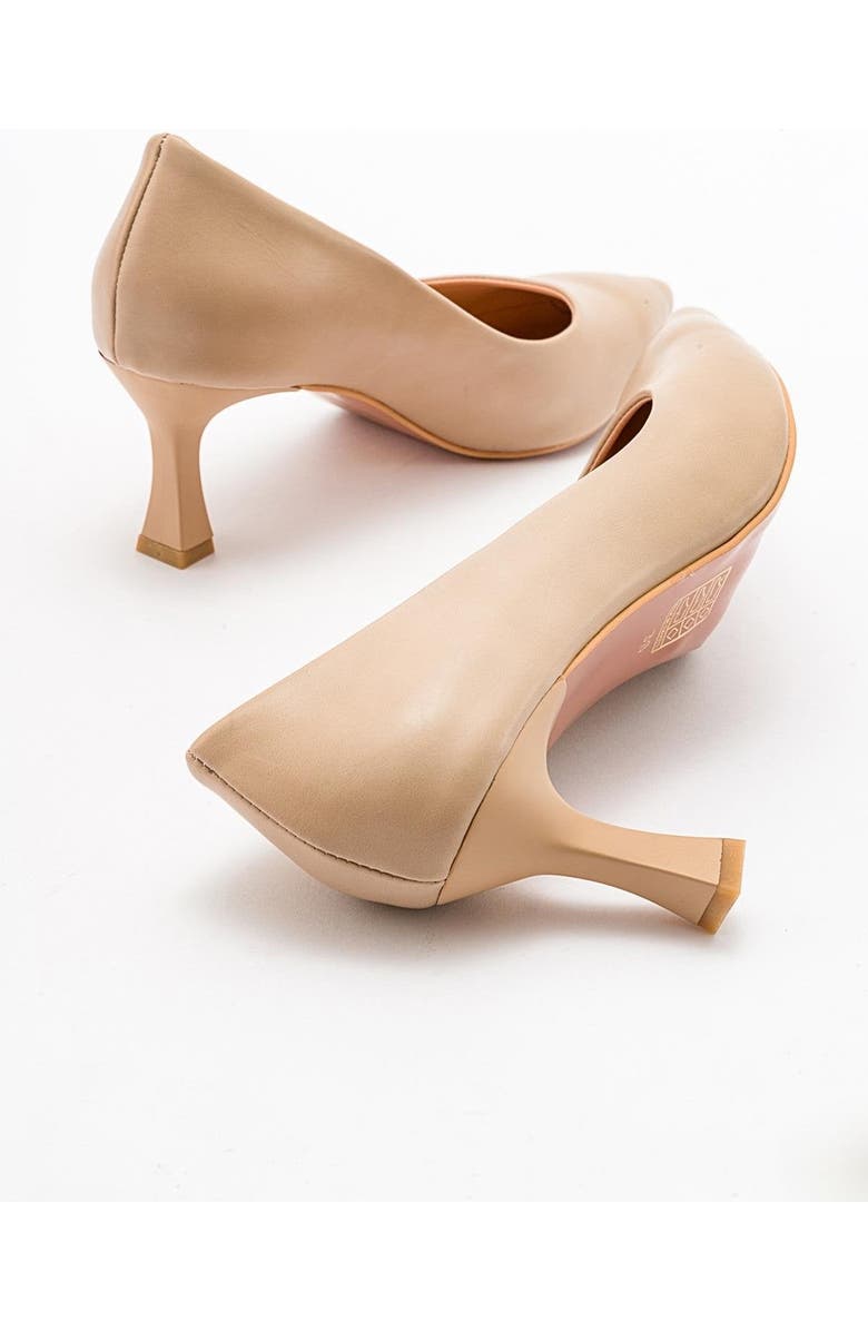 Prologue Shoes Pedra Pointed Toe Pump, Alternate, color, Beige