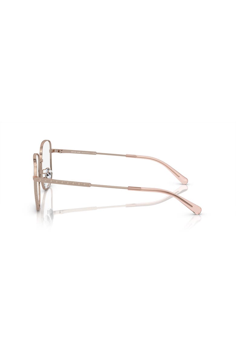 Michael Kors 56mm Square optical glasses, Alternate, color, Pink
