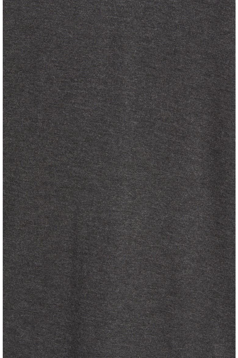 William Stretch Tencel® Modal Long Pajamas, Alternate, color, CHARCOAL HEATHER