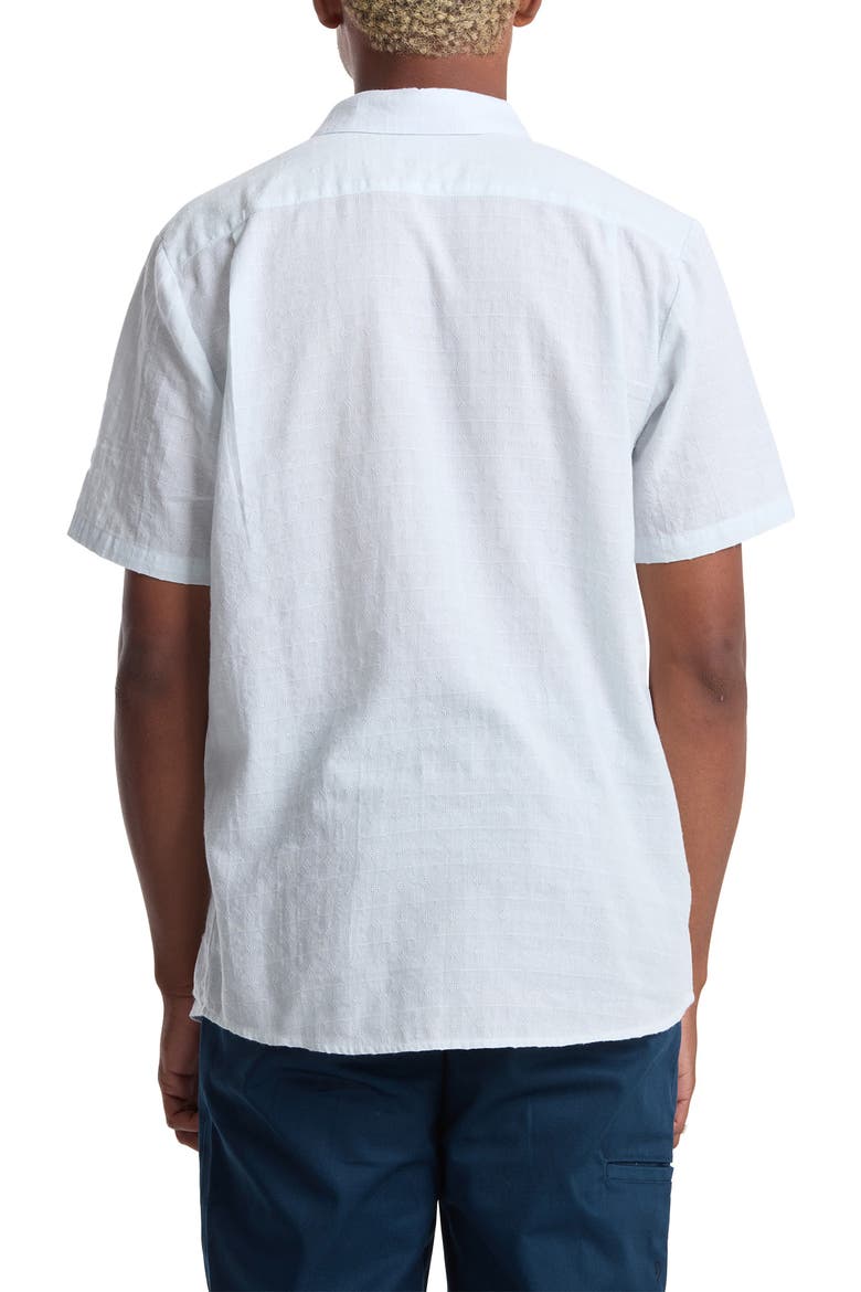 Bankstone II Short Sleeve Button-Up Shirt, Alternate, color, LIGHT BLUE