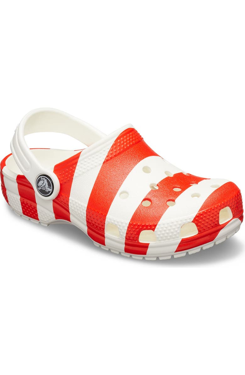 CROCS Classic American Flag Clogs, Main, color,