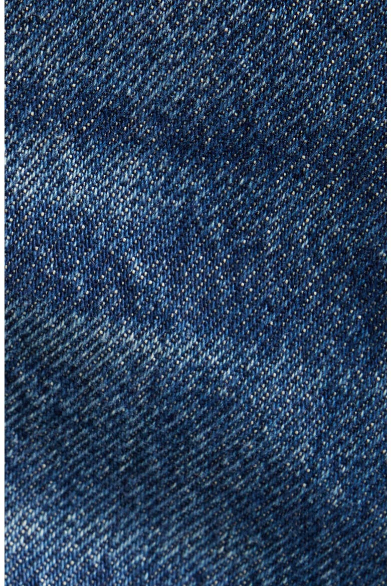 Genevieve Cuff Wide Leg Jeans, Alternate, color, DANUBE DARK INDIGO WASH