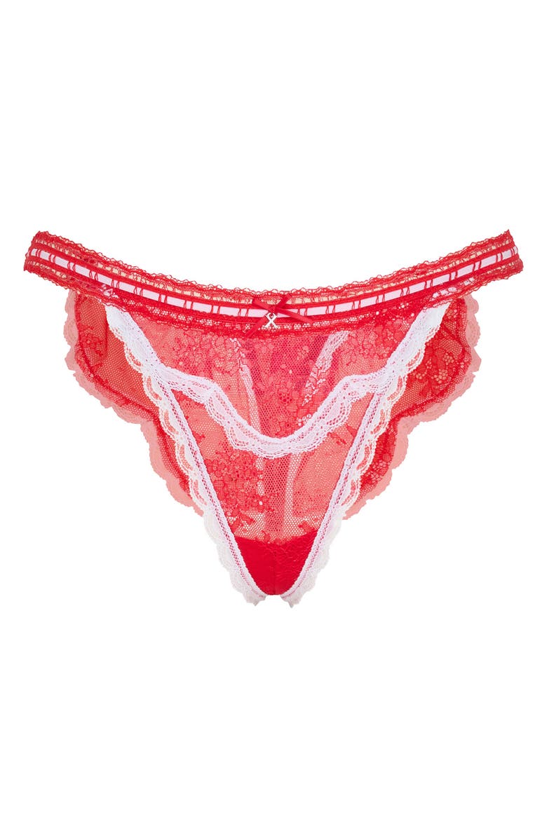 SAVAGE X FENTY Heauxh Thong, Alternate, color, Timeless Red