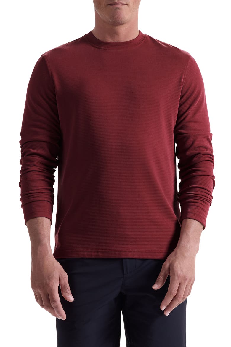 Orion Ottoman Long Sleeve T-Shirt, Main, color, BORDEAUX