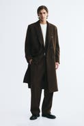 H&M Double-breasted Wool-blend Coat