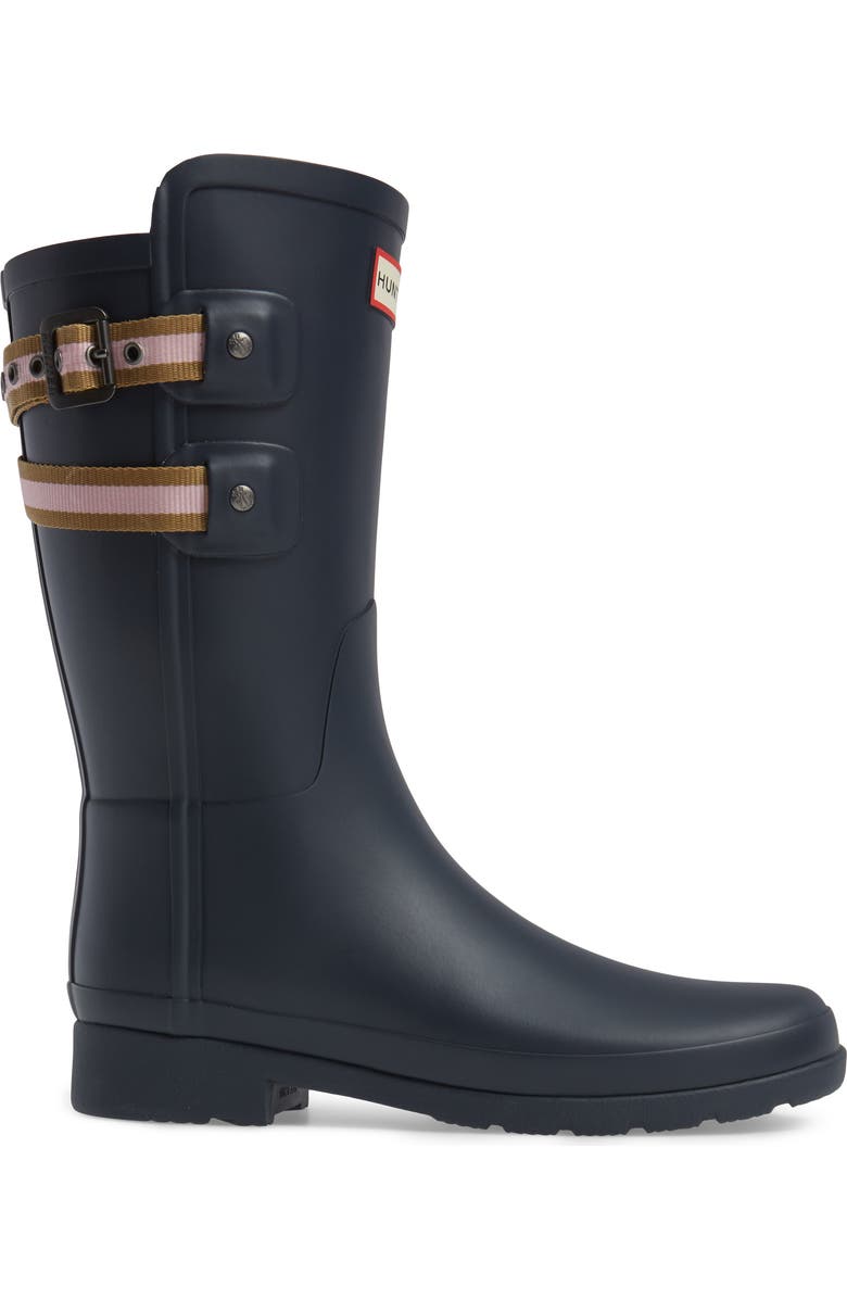 Hunter Original Refined Short Rain Boot, Alternate, color,