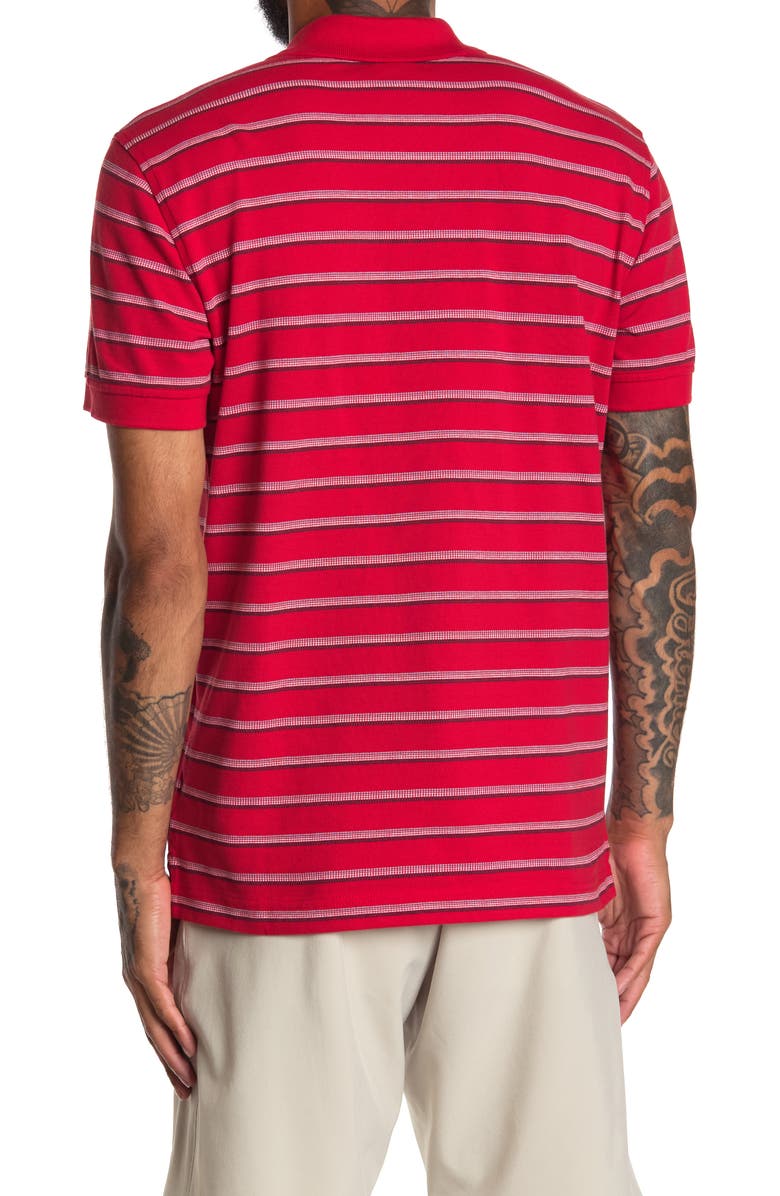 Brooks Brothers Stripe Print Polo, Alternate, color,