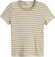 Vince Shrunken 90s Stripe Tee
