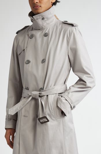Herno Delon Water Repellent Cotton Trench Coat | Nordstrom