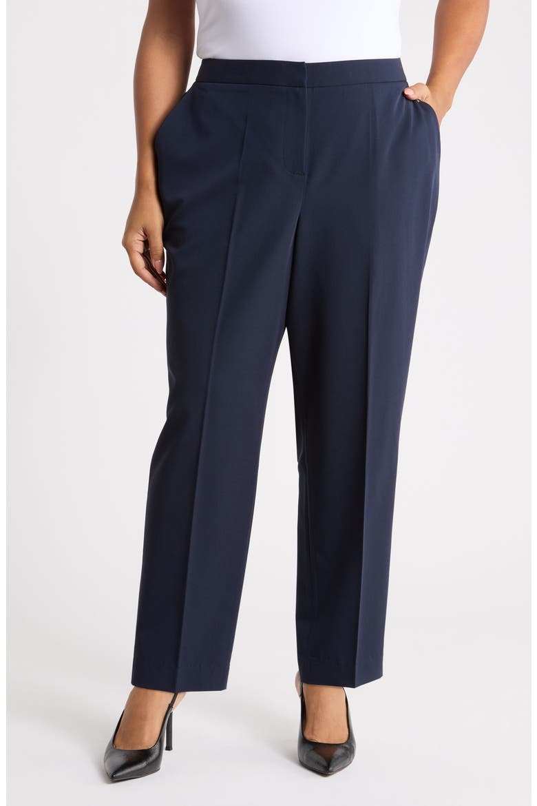 Classic Elastic Back Pants, Main, color, NEW NAVY
