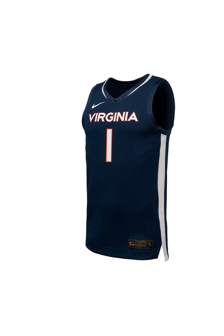 Men's Nike  Navy Virginia Cavaliers  Replica Basketball Jersey, Alternate, color, Navy