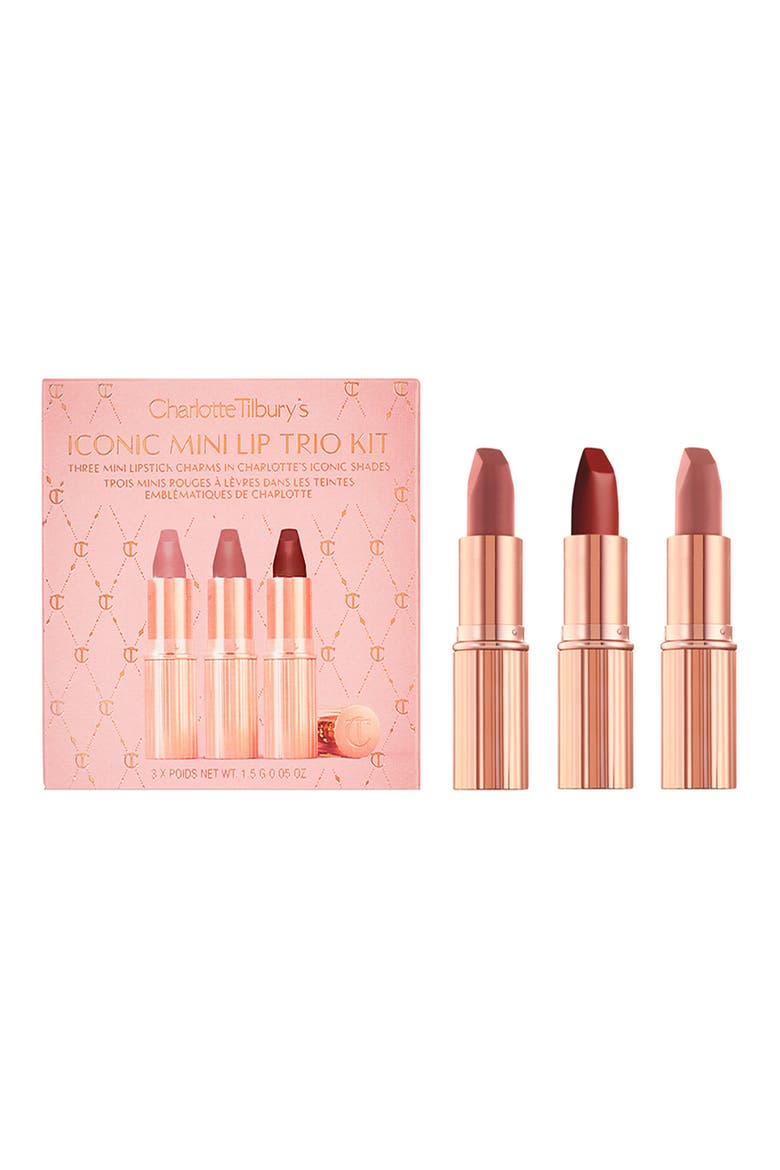 Iconic Mini Lip Trio Set USD $51 Value, Main, color, NO COLOR