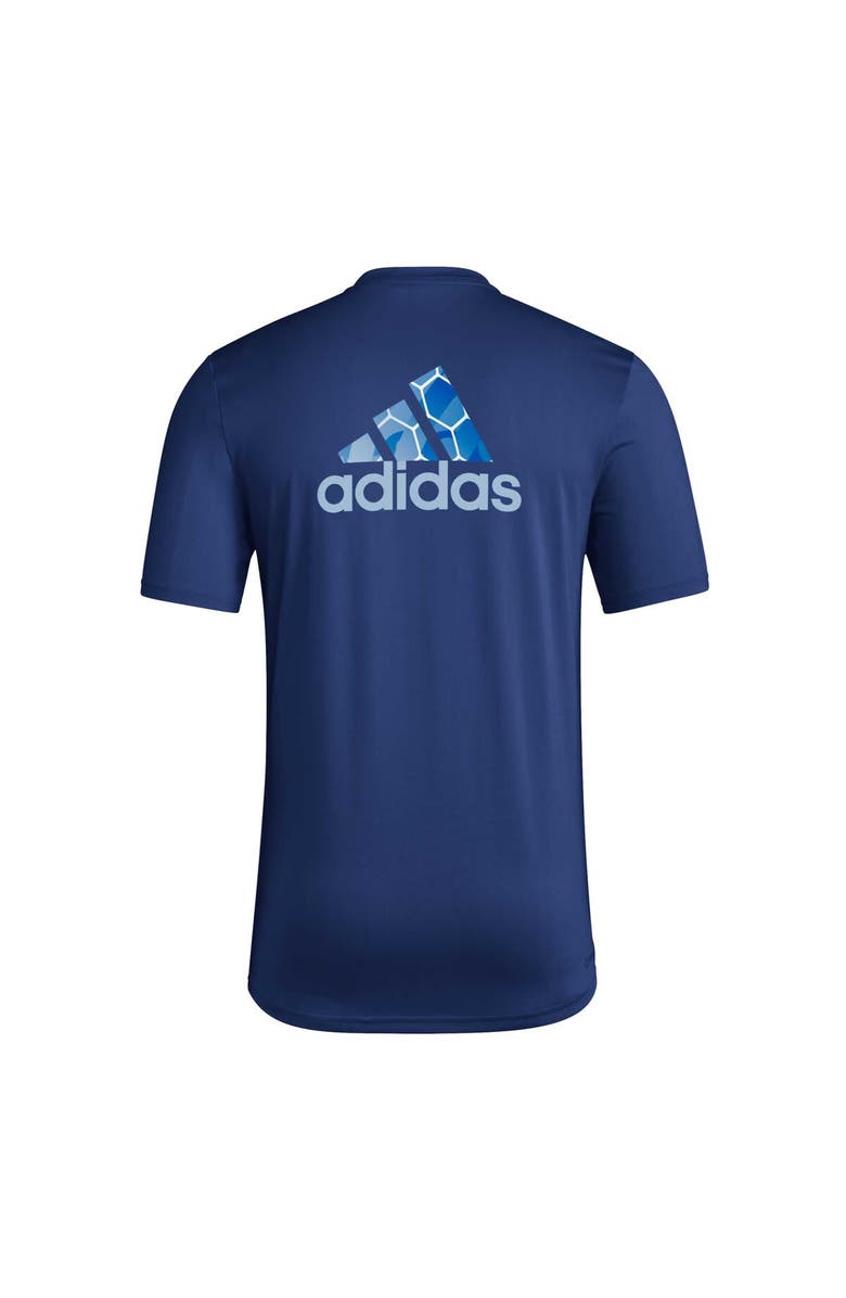 adidas Men's adidas Navy Sporting Kansas City Local Pop AEROREADY T-Shirt, Alternate, color,
