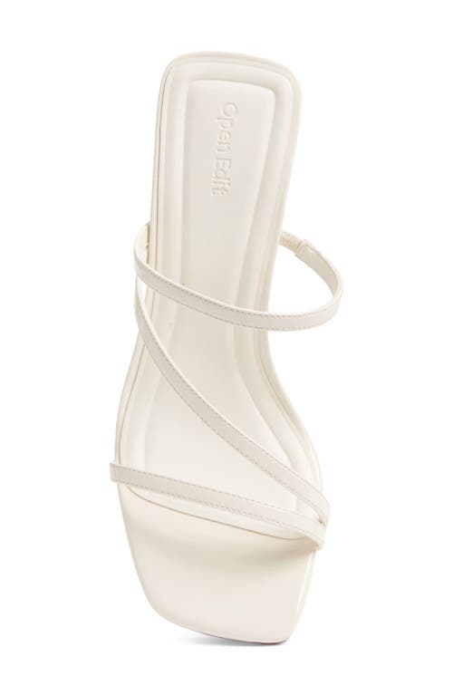 Open Edit Tawney Sandal In White Ice