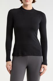 Beyond Yoga Contours Mock Neck Top